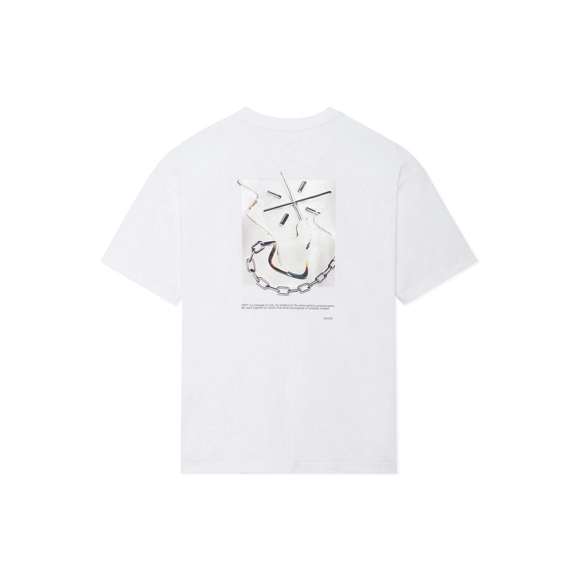 Li-Ning x Glare Way Of Wade Graphic T-shirt White Men s AHSS649-2 XL