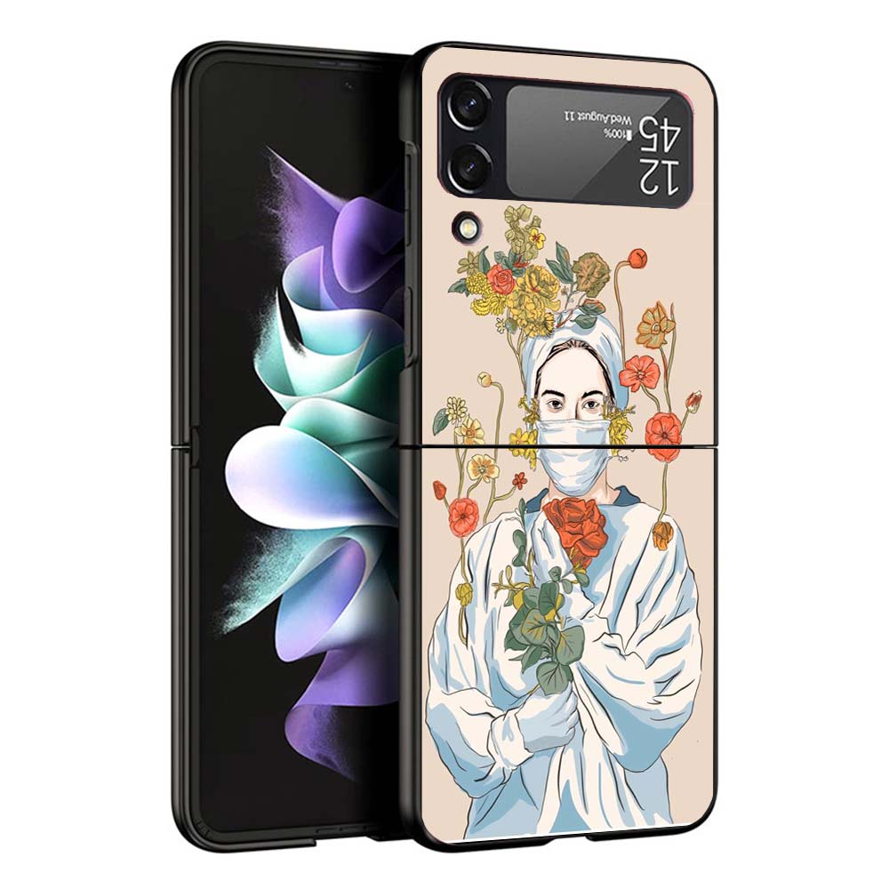 

Medicine Nurse Doctor Phone Case For Samsung Galaxy Z Flip7 Flip6 5G Flip5 Flip4 Flip3 ZFlip 7 6 3 4 5 Shockproof Back Cover Gal Samsung Z Flip 3