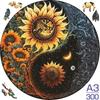 Non-Toxic Moon A3/A4/A5 Size Wood Jigsaw Puzzle With For Adults Children Not Common Shape A Gifts For Parent-Child Games And Family Fu
