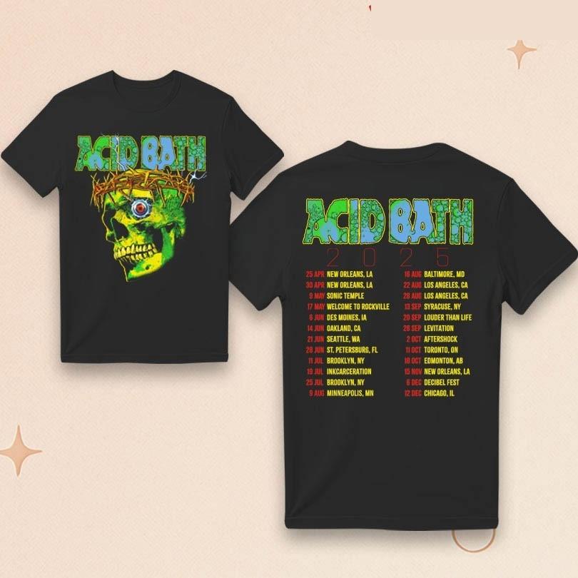 ACid Bath American Tour 2026 Unisex T-Shirt L
