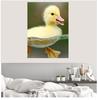 5D-Diamant-Stickerei zum Selbermachen, „gelbe Ente“, Kreuzstich, Mosaik, quadratisch/rund, Diamant-Dekoration, Zuhause