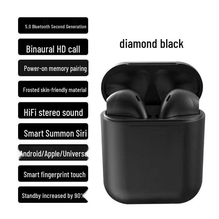 2025 New Macaron Semi-In-Ear Bluetooth Headphones: Wireless, Long Battery Life, High-Quality for Sports