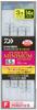 Daiwa Ayu SS Pack Marking Fluorocarbon 3 Power Minimum D-MAX One-Day Line, Anchors, 6.5