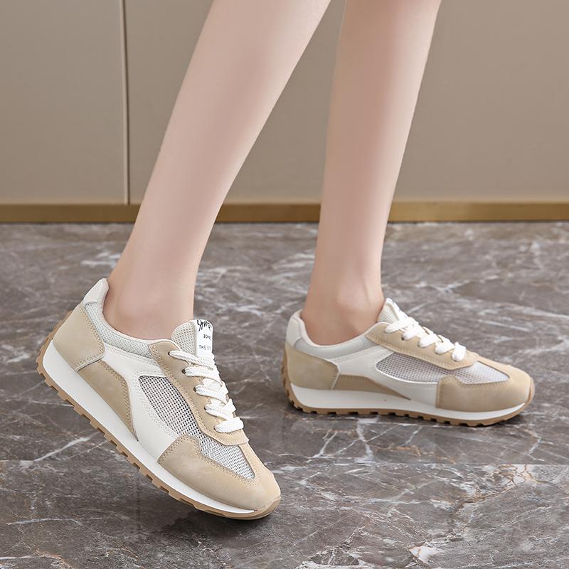 Fashion CRLAYDK Classic Sneakers for Women Mesh Fashion Casual Trainers Summer Shoes Ladies Breathable Walking Sports Student Tennis