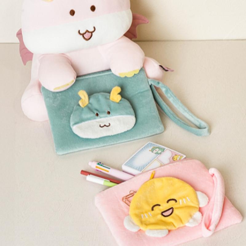DaiSo Новогодний кошелек для монет Квадратный мешочек