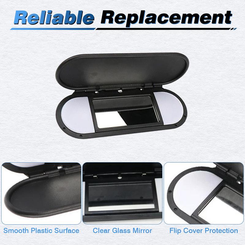 Car Roof Sunvisor Sunshade Panel Sun Visor Makeup Mirror Cover for BMW MINI F55 F56 2015 2016- 51167342194 51167366950