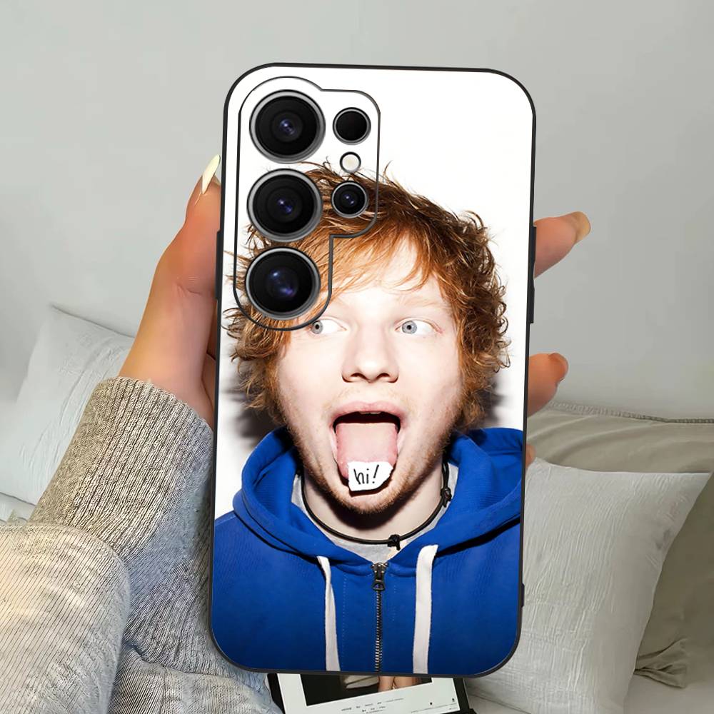 Coque de téléphone E-Ed Sheeran Pour Samsung S 24 Fe 25 Ultra Plus 20 Lite 21 30 22 23 24 22 Ultra 5G Fundas