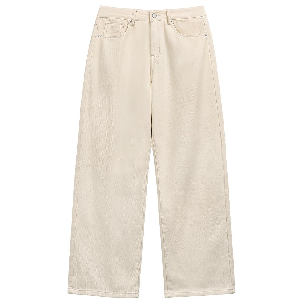 Neseupaseutyudio Jensen Washed Wide Cotton Pants 6 Colors [Nspp_2001] (A Type)