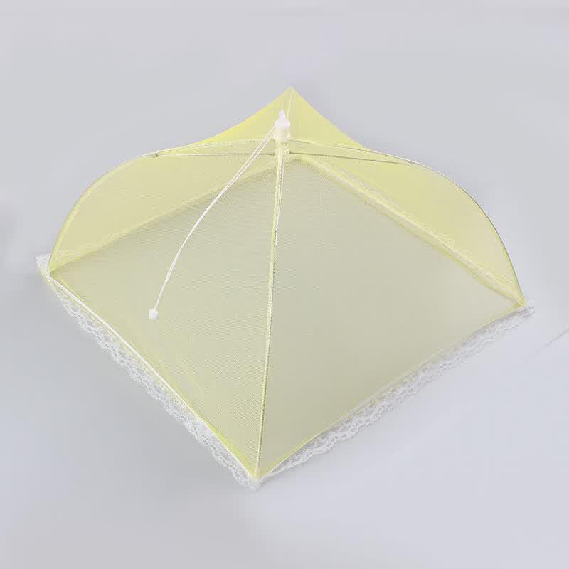 

Lace Edge Foldable Mesh Food Cover