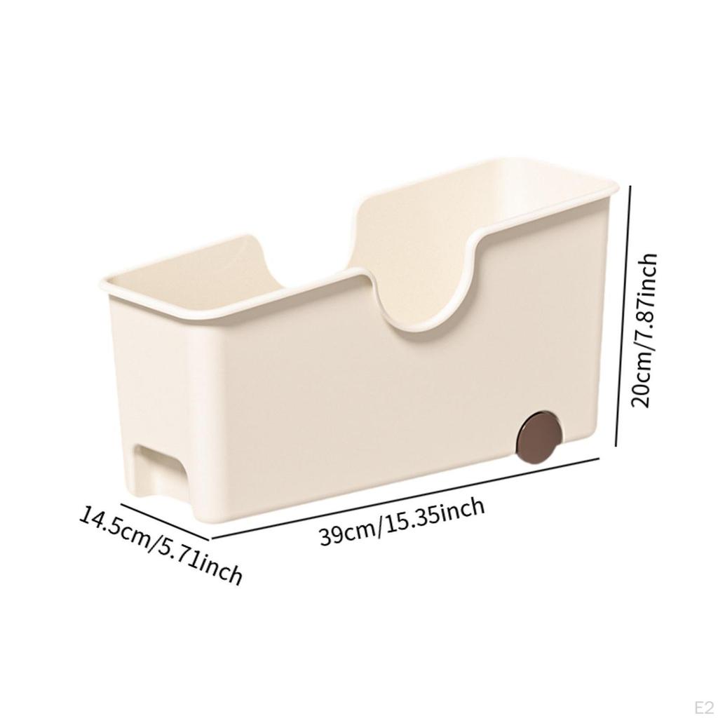 Pojemnik z koszem do przechowywania na kółkach do szafek, blatów