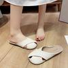 Flat Bottom Slippers Women Wear Soft Sole Comfortable Versatile Women's Shoes Fashion Slippers Pantuflas De Mujer 2025