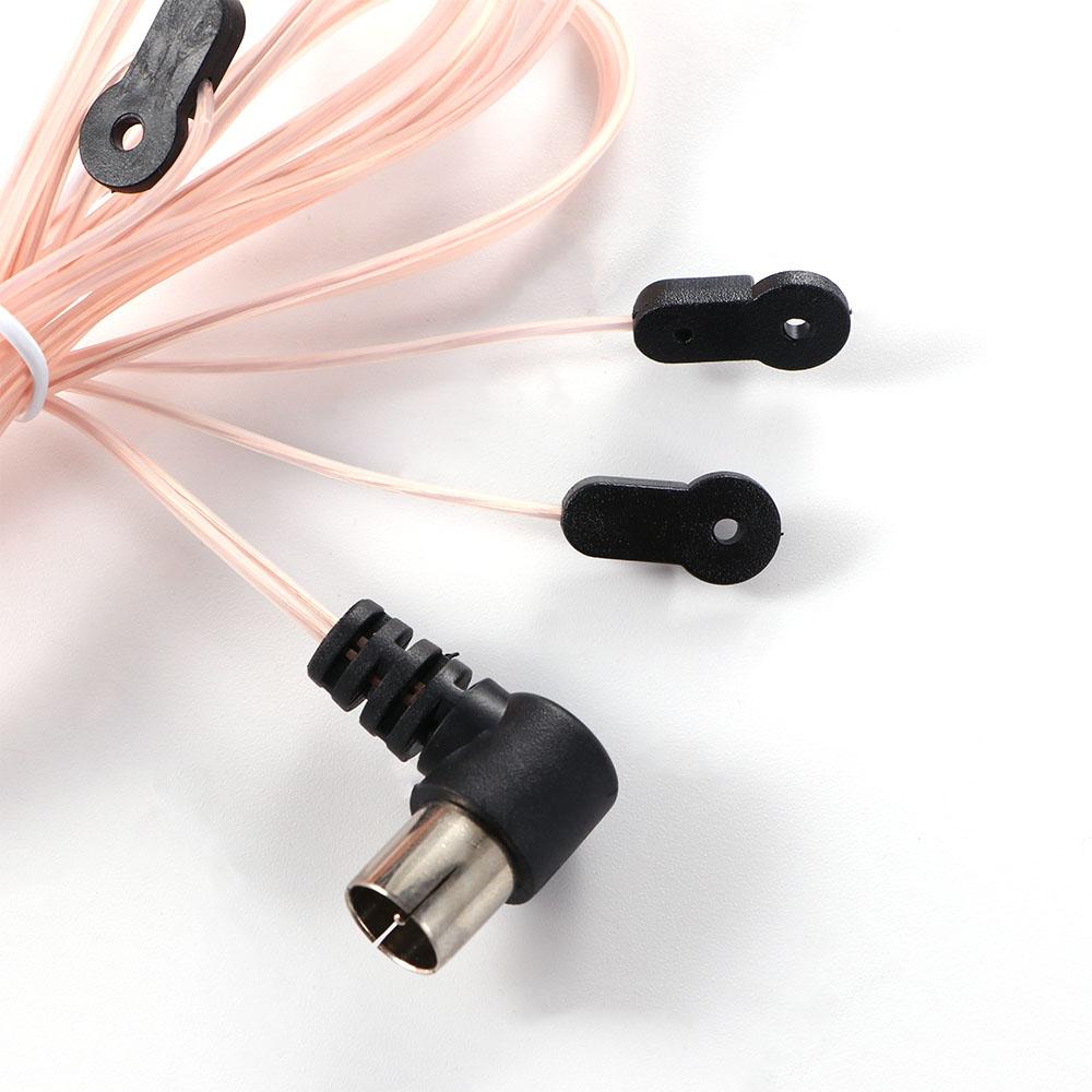 75 OFM AM/FM Male Type F Connector FM Radio Antenna Dipole Antenna FM Radio Wire Cable T Antennas