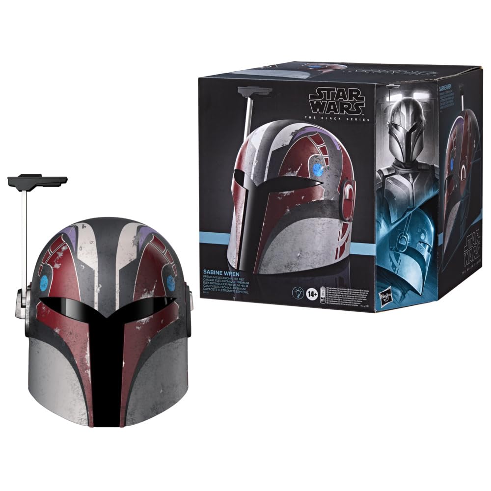 Hasbro Star Wars Black Series Sabine Wren Electronic Helmet with LED Effects Ages 14+ F9179