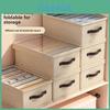 Fabric Drawer Organizer With Dividers For Bedroom Closet And Dorm Storage