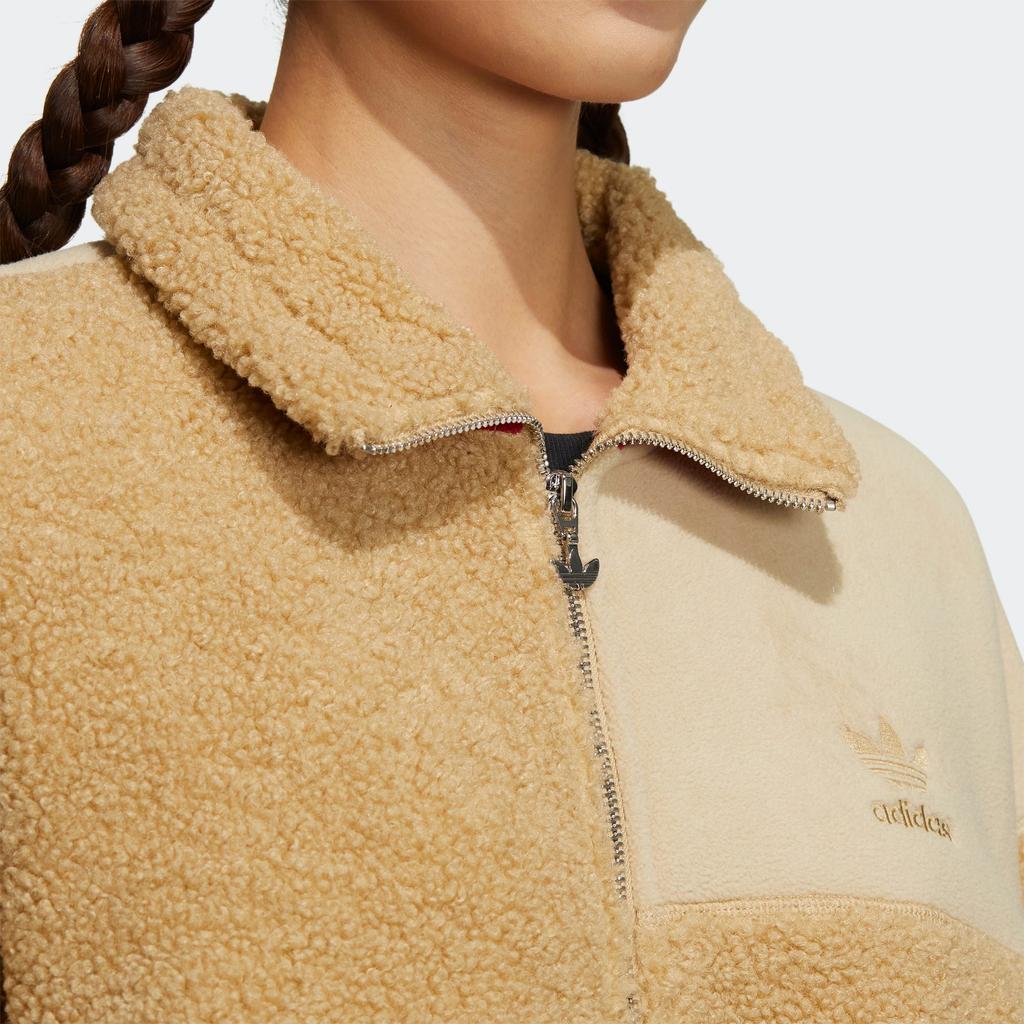 Adidas Originals Jacket Women's Linen Brown HY7277