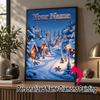 Custom Name Christmas 5D Diamond Painting Personalized Full Drill Diamond Art Kit Gift