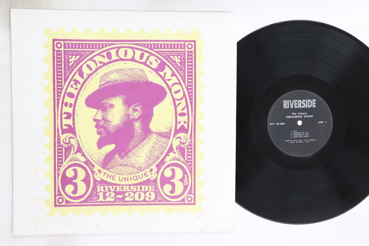 

LP Record THELONIOUS MONK - Unique Thelonious Monk RLP12209 RIVERSIDE 1966 US Jazz Used