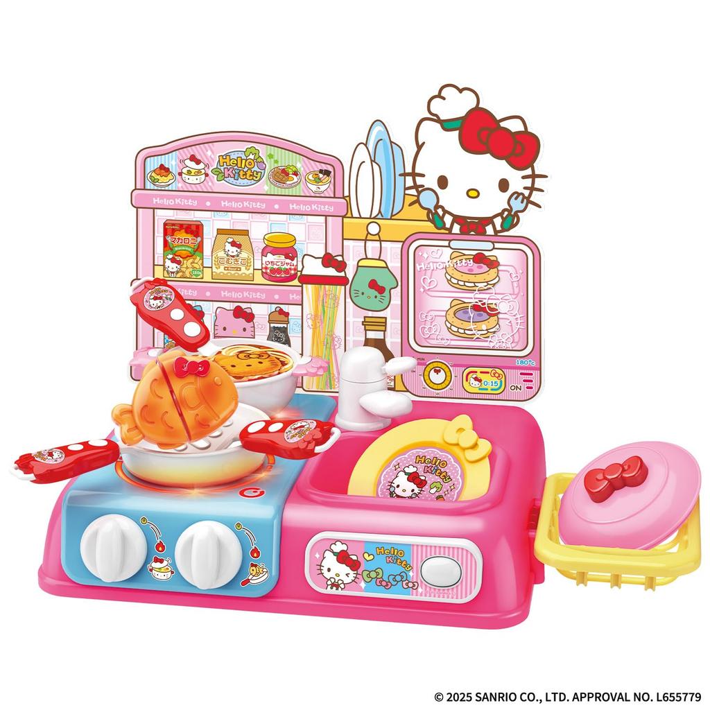 Hello Kitty Stove Juicy Kitchen [BANDAI] Shines!