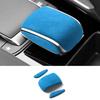 Made of Alcantara For Mercedes-Benz GLE W167 GLS X167 Gear Shift Knob Boot Cover Trim Stickers Car Lnterior Tuning Accessories