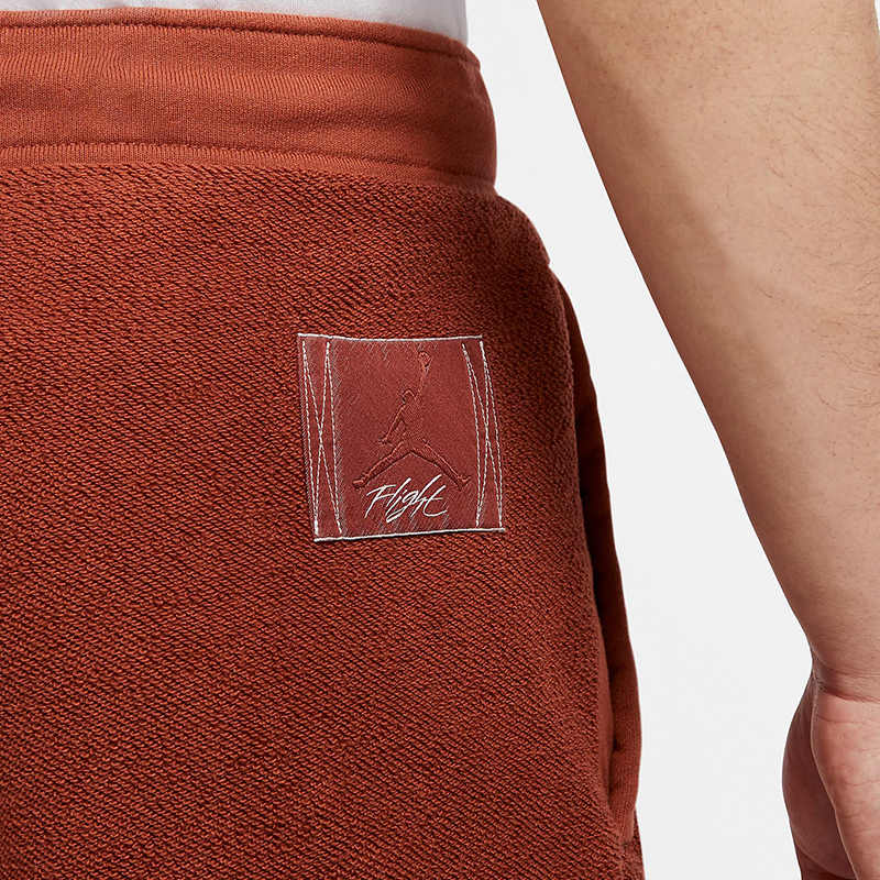Jordan Logo Embroidered Comfortable Sports Breathable Shorts Men Shorts Brown DA5498-255