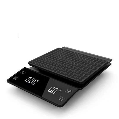 LED Touchscreen Coffee Scale: 0.1g Precision, Timer, Ideal for Baking & Brewing