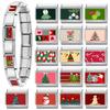 Bracelet Making Supplies Christmas Theme Beads Italian Charm Link Making Accessary Bracelet Module Suitable for Bracelet