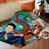 Celebrity J-Jackie C-Chan Throw Flannel Cozy Print Blanket, Portable, Durable Machine Washable Cute Cool