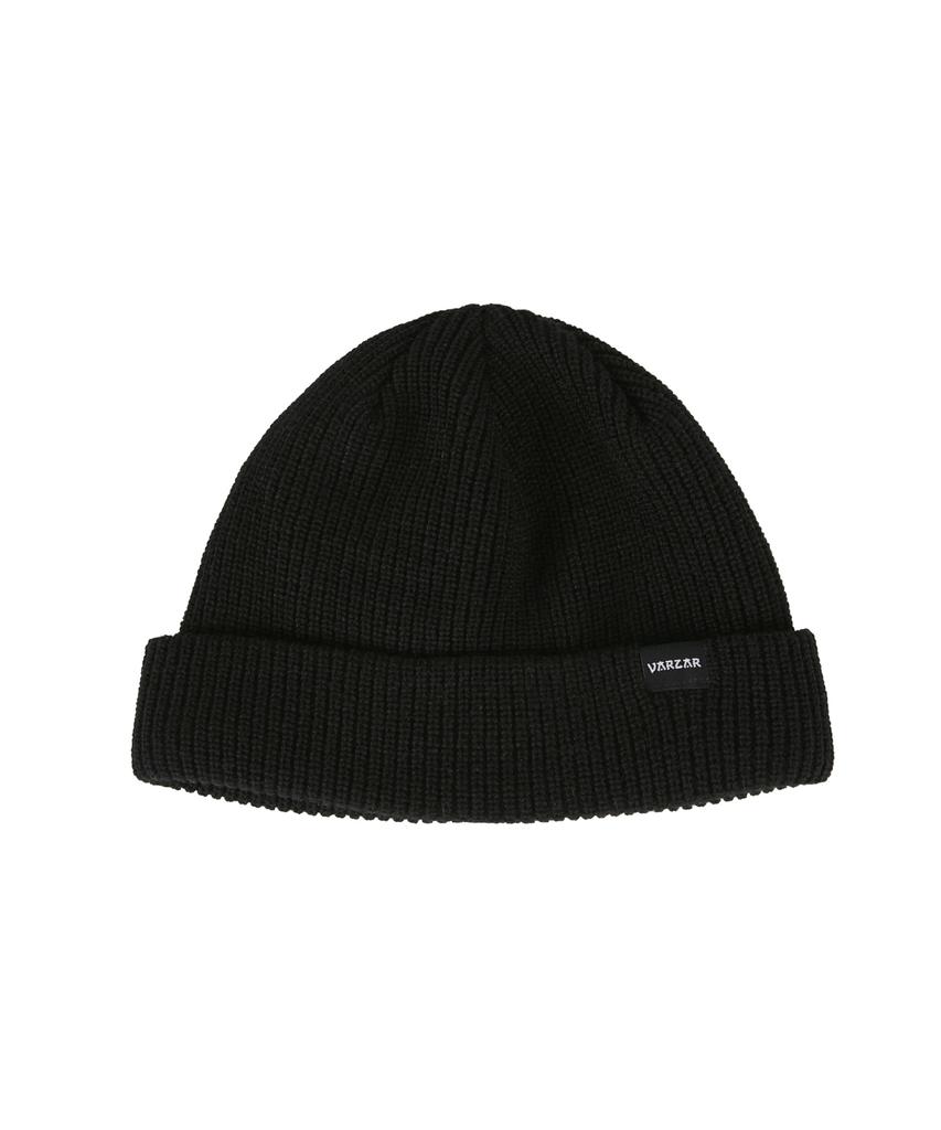 Bajal Minimal Label Beanie Black