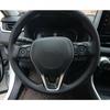For Toyota RAV4 - Carbon Fiber Style Interior Steering Wheel Cover Trim