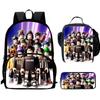 Roblox Printed Backpack, Children'S And Elementary School Bags