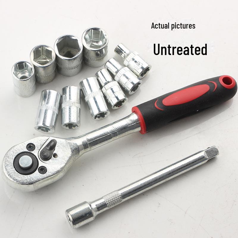 12-Piece Xiaofei Auto Repair Tool Set with Socket Wrench and Tool Box