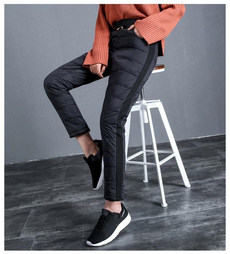 

Зимние теплые ветрозащитные брюки-карандаш женские повседневные оверсайз 4xl тонкие хлопковые на подкладке спортивные штаны с высокой талией 90 см черные леггинсы S чёрный