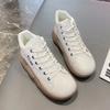 Women Platform Fur Sneakers 2025 Fashion Casual Warm Cotton Flats Shoes Winter Oxford Ladies Vulcanized Shoes Zapatillas Mujer