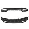 Matte Silver Black Rear Bumper Diffuser Lip Fit for Hyundai Elantra Sedan 2010‑2014