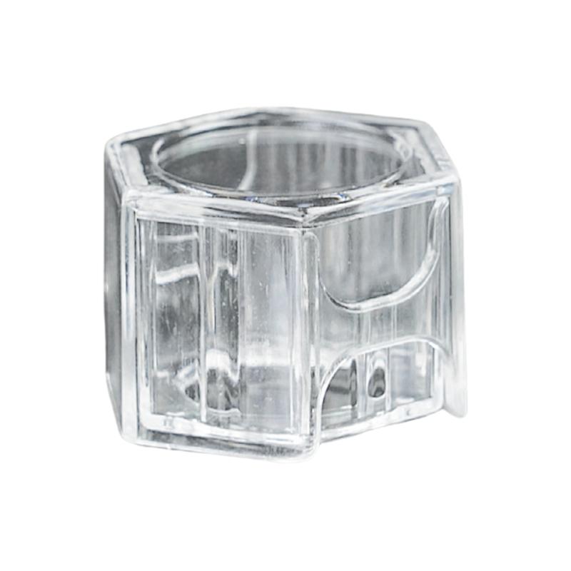 Портативный бокс для хранения бильярдного мела Прозрачный бокс для защиты мела Акриловый бокс для бильярдного мела в порошке Бильярдный инвентарь