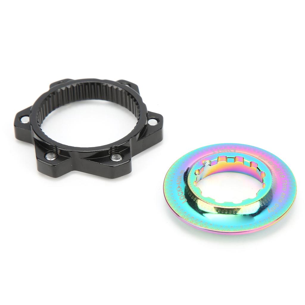 MEIJUN Bike Hub Center Lock Conversion Adapter Centerlock To 6?hole Adapter Conversion Kit