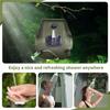 5 Gallon Solar Shower Bag - 20L Portable Camping Shower With Hose & On/Off Shower Head, Solar Heating Bag For Outdoor Hiking, Beach, Travel