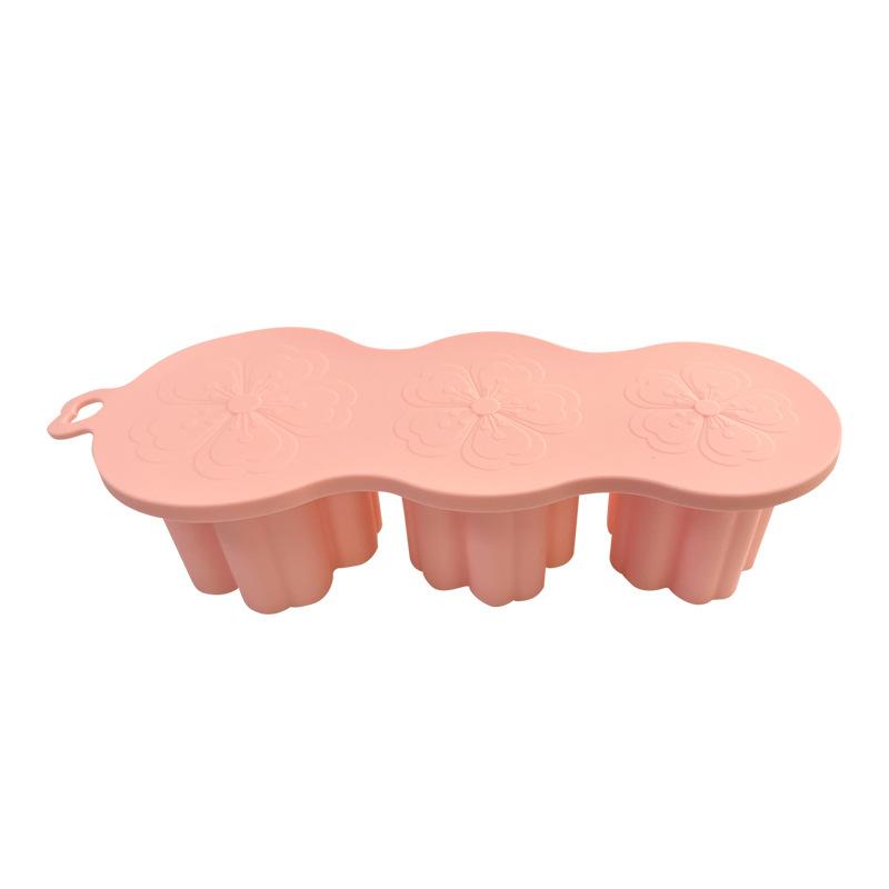 1PCS Ice Cube Tray for Stanley Cup Tumbler Cup Cylinder-Shaped Silicone Ice Mold with Lid for Stanley Cup Accessories