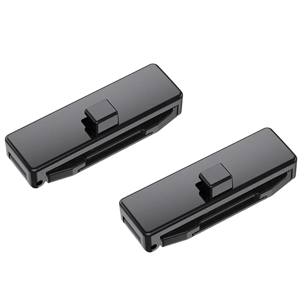 

2 шт. Регульовані автомобільні ремені безпеки Тримач Стопор Пряжка Затискач Затискачі для кріплення автомобільного ременя безпеки Аксесуари чорний