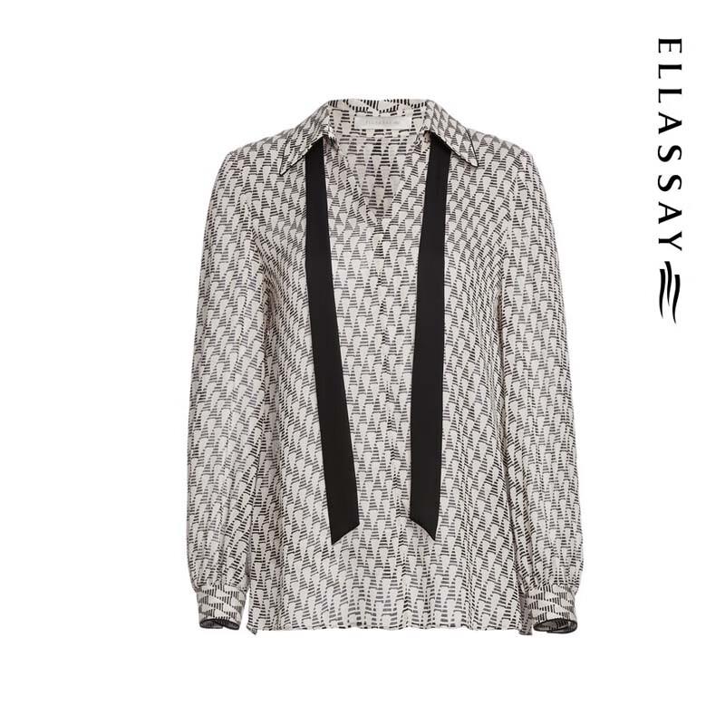 ELLASSAY Simple Elegant Lightweight Women's Blouse