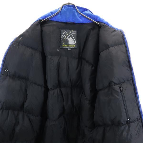 FIRSTDOWN Down Jacket M Bluish Men's Used
