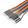 20 Stück 20-Pin Dupont-Leitung 10CM 15CM 20CM 30CM Stecker zu Stecker, Stecker zu Buchse, Buchse zu Buchse Jumper Dupont-Kabel für Arduino