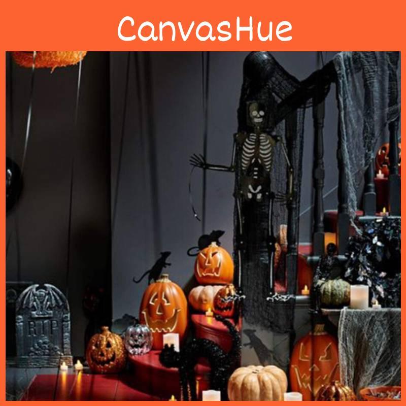 Spooky Halloween Haunted House Decor Gauze Multicolor 2x5m Hanging Props Fabric