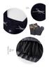 Girls' Autumn 2025 Academy Style: Bowknot Vest, Knit Vest & Pleated Skirt Set