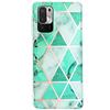 Protective Case - E.F.CONNECTION - Redmi Note 10 5G - Turquoise - Ultra Thin - Flexible