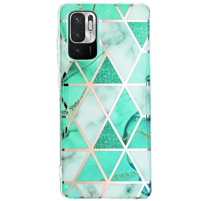 Protective Case - E.F.CONNECTION - Redmi Note 10 5G - Turquoise - Ultra Thin - Flexible