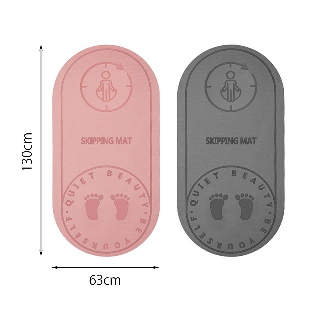 Jump Rope Mat for Indoor Jumping Household Skipping Buffer Pad Silent Yoga Mat Non Slip Sports