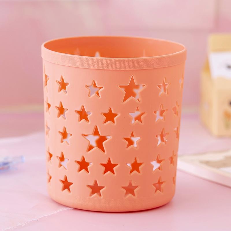 Creative Hollow Stars stojánek na tužku na tužku štětec Úložný kontejner Organizér na stůl Plastové psací potřeby Držák na tužky Kancelářské potřeby