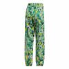 Adidas Stella McCartney Floral Bedruckte Trainingshose Damen Unterteile Weiß Hellgrau Gelb HI6127