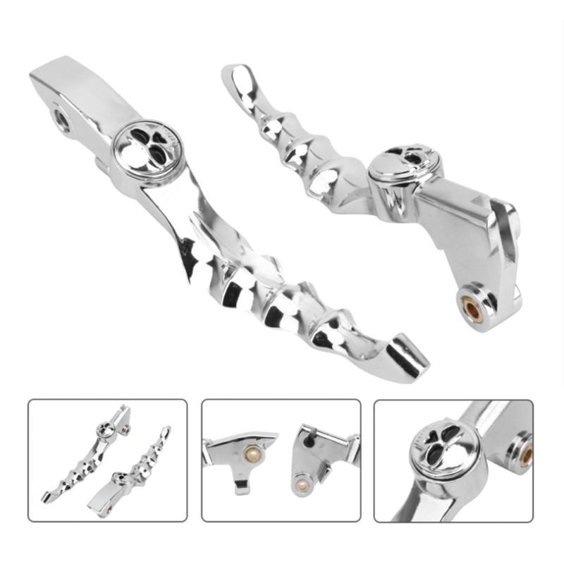 Precise Motorcycle For 96/16 For 99-09 Skull Hand Brake Clutch Lever Fits 400/650 XVS 1100 V-Star Drag Star